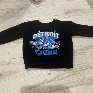 Toddler Detroit lions sweatshirt